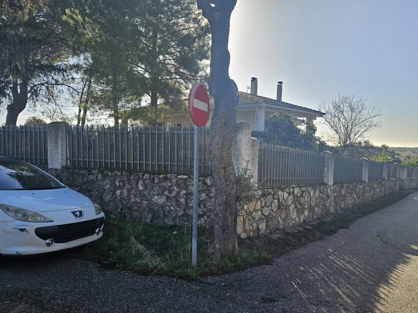 Vista exterior de Casa o xalet en venda en Escopete amb Jardí privat i Moblat