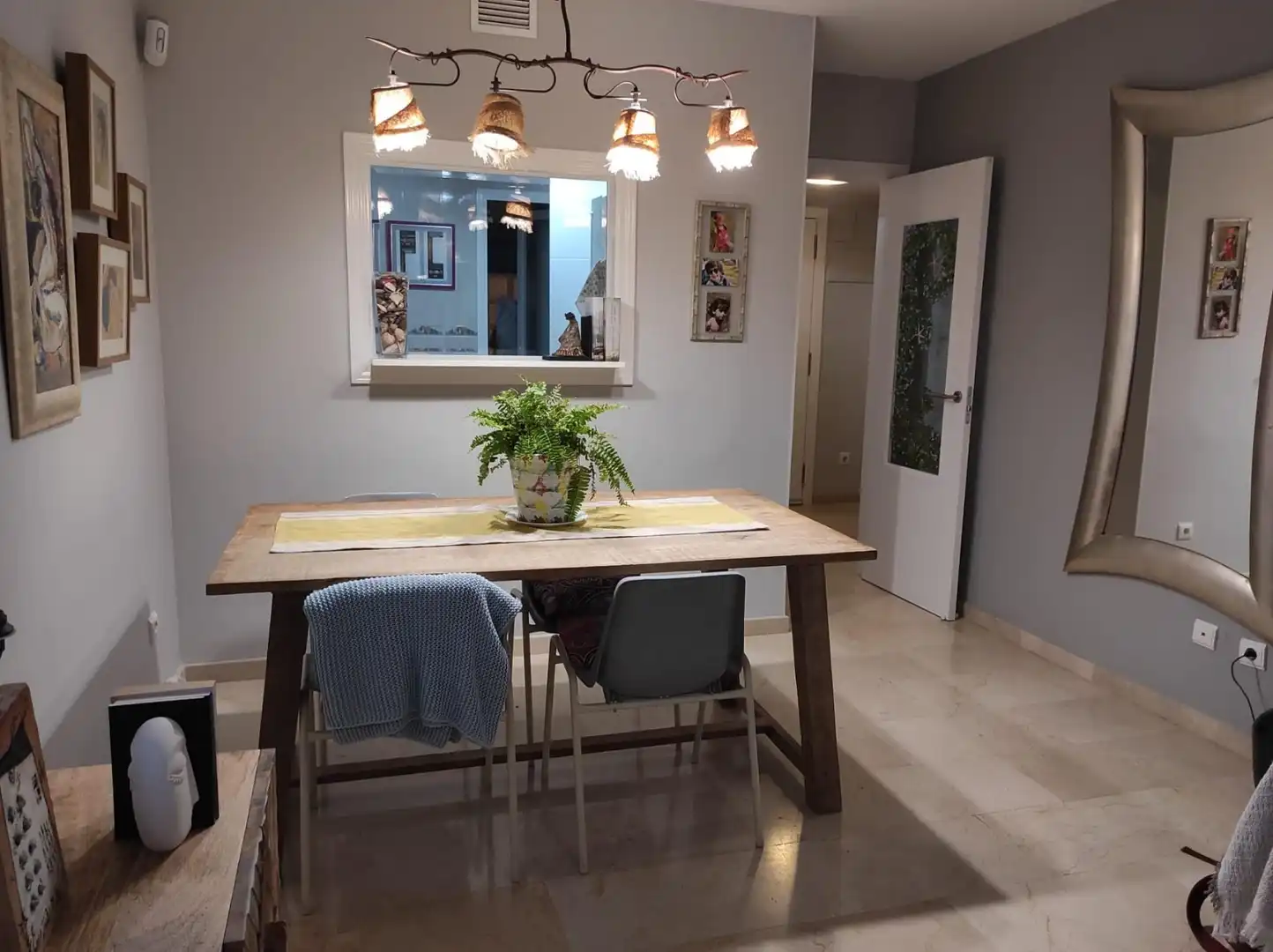 Dining room of Flat for sale in Villajoyosa / La Vila Joiosa  with Air Conditioner and Community pool