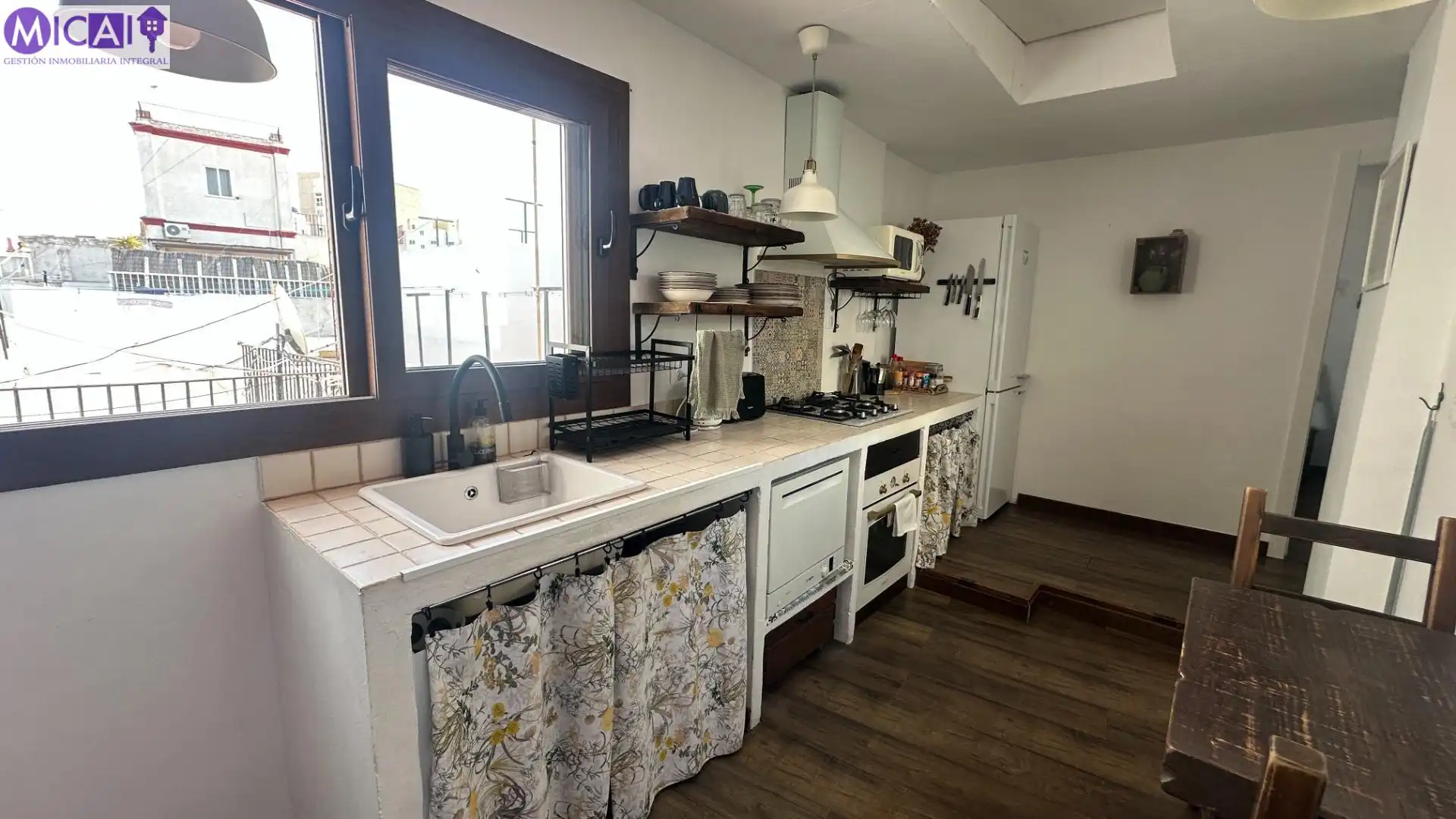Cocina de Piso en venta en Cádiz con Aire acondicionado, Parquet y Terraza