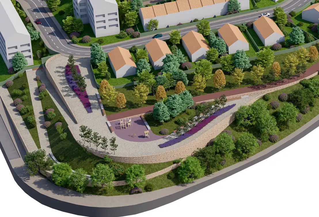 Exterior view of Land for sale in Jaca