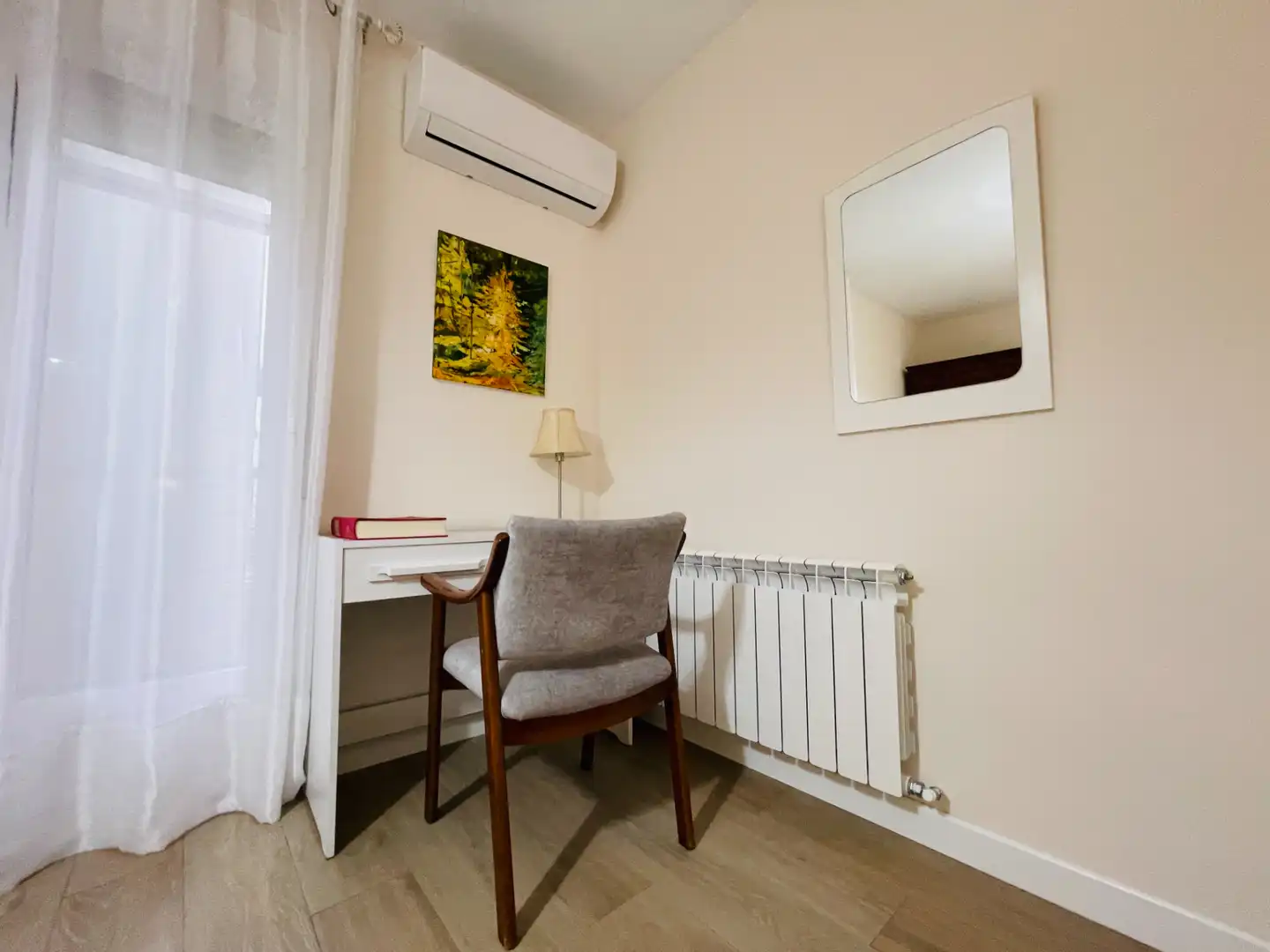 Bedroom of Flat for sale in La Guardia  with Air Conditioner, Heating and Furnished