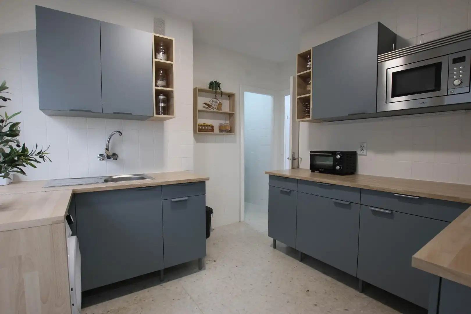 Cocina de Piso de alquiler en Badajoz con Terraza y Amueblado
