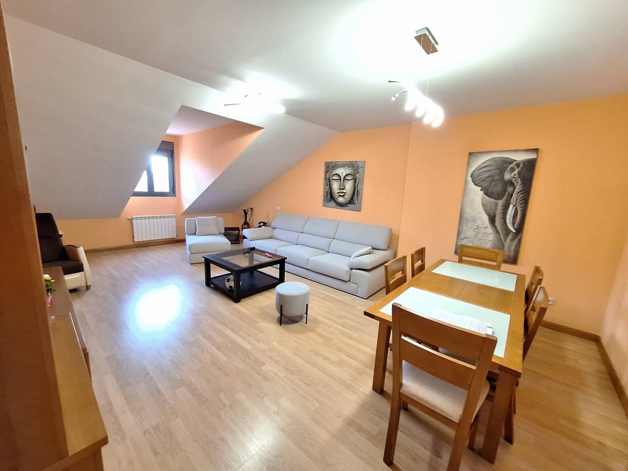 Sala de estar de Piso en venta en Fuenlabrada con Aire acondicionado, Calefacción y Parquet