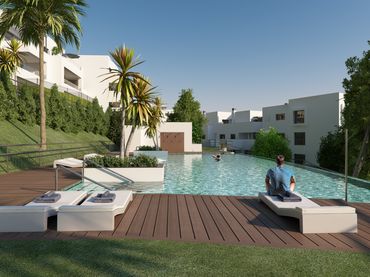 Appartement compact avec piscine à vendre à Bahía de Casares