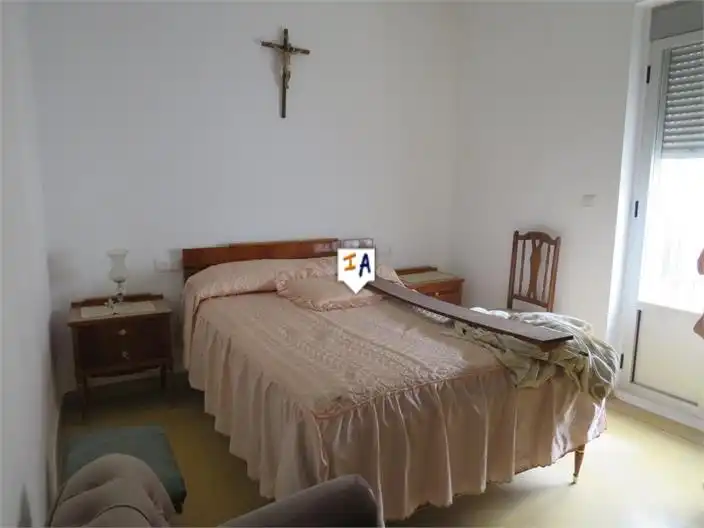 Dormitori de Casa adosada en venda en Alcaudete amb Terrassa