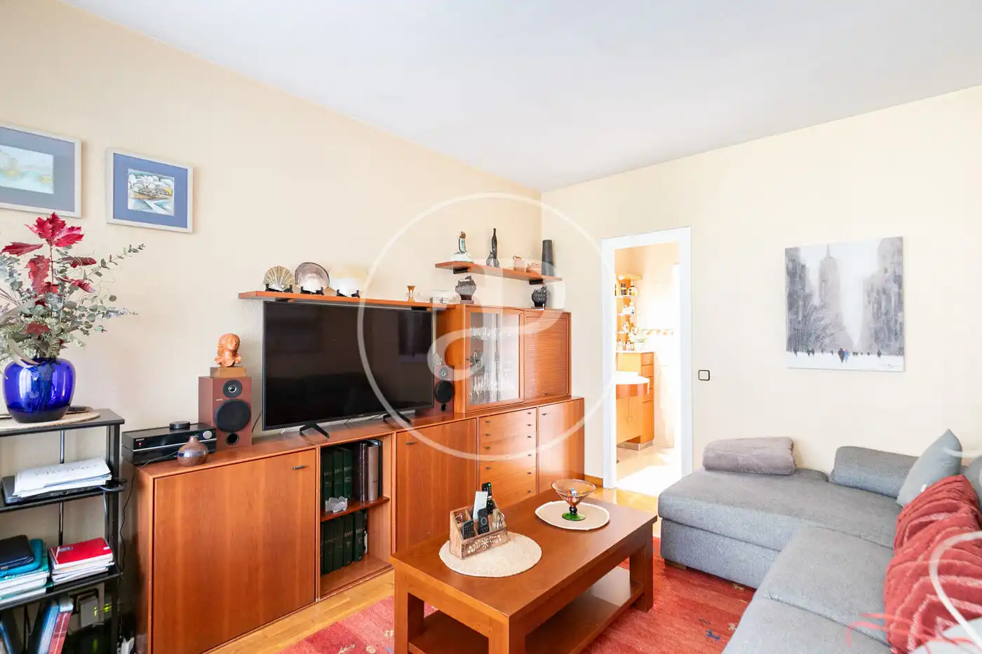 Sala de estar de Piso en venta en Barcelona con Aire acondicionado, Calefacción y Terraza