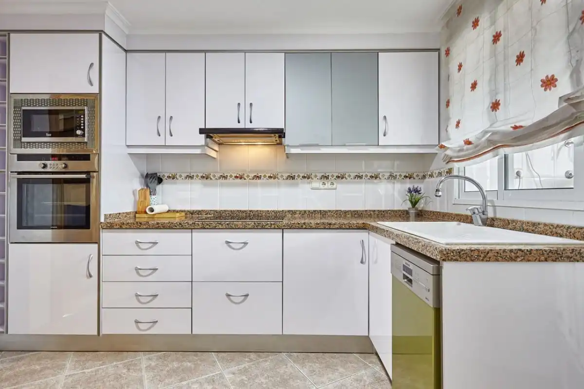 Kitchen of Apartments for rent in El Campello  with Air Conditioner, Heating and Private garden