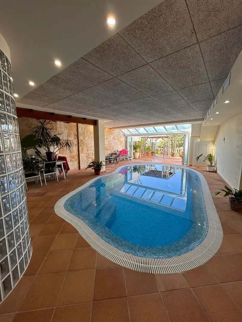 Piscina de Casa adosada en venta en Alaior con Aire acondicionado, Calefacción y Jardín privado