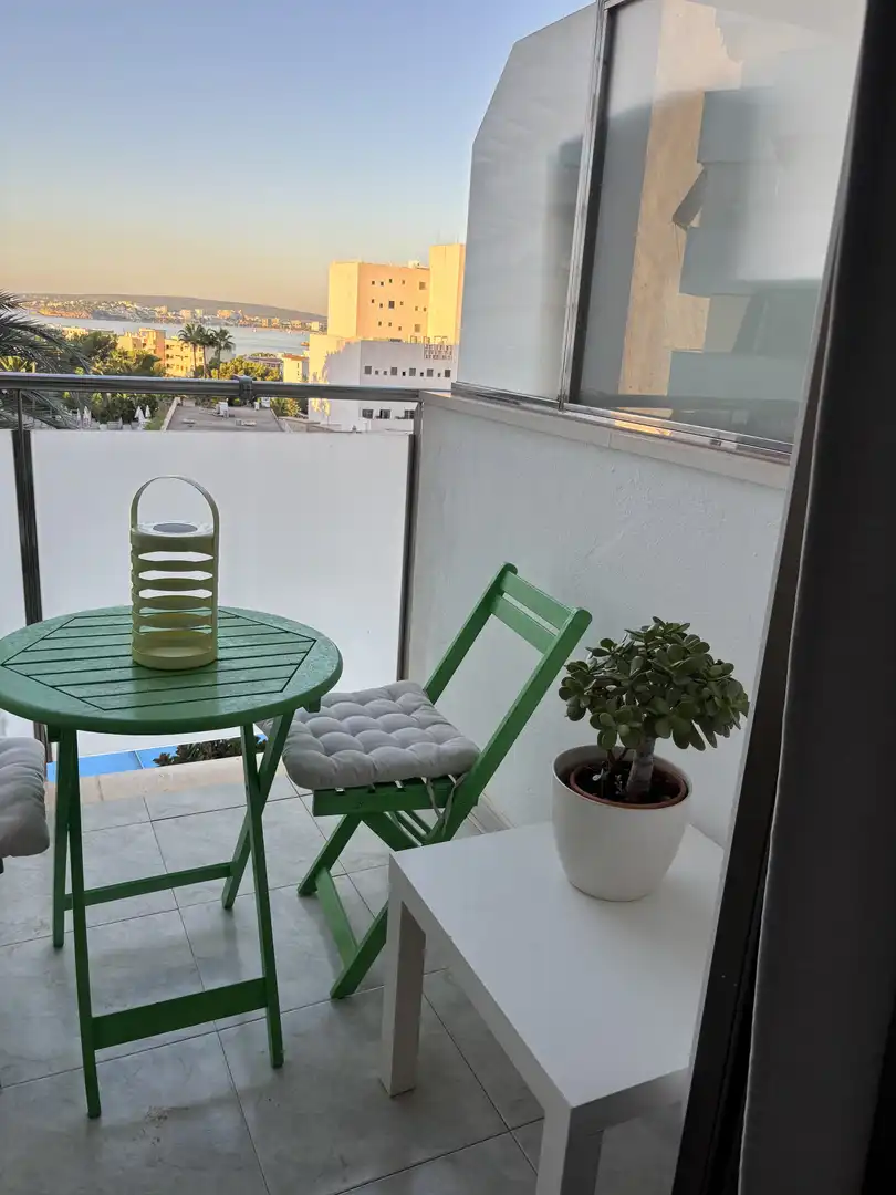 Balcony of Flat for rent in Calvià  with Private garden, Terrace and Swimming Pool