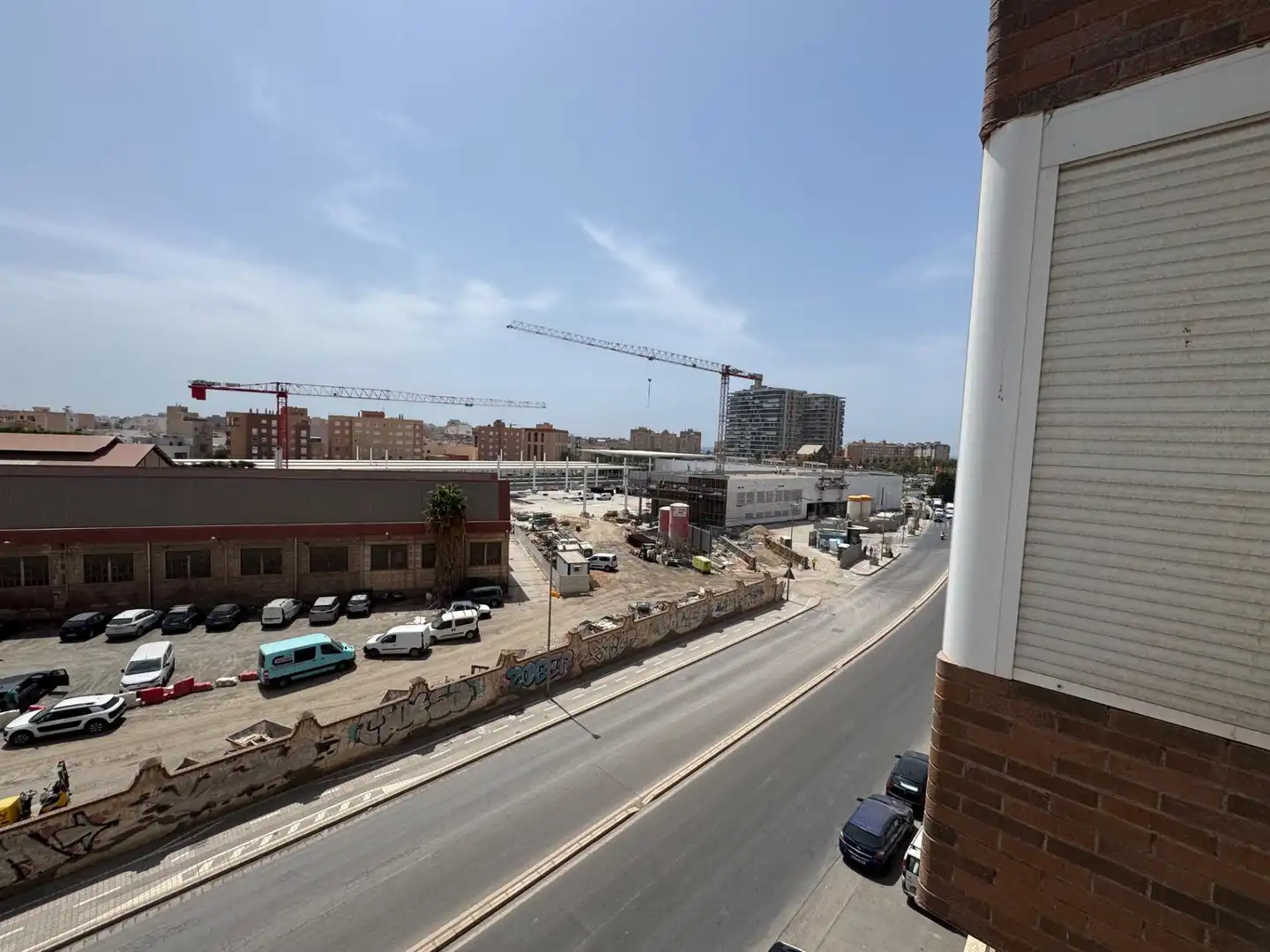 Exterior view of Flat for sale in Almería  with Heating, Furnished and Balcony