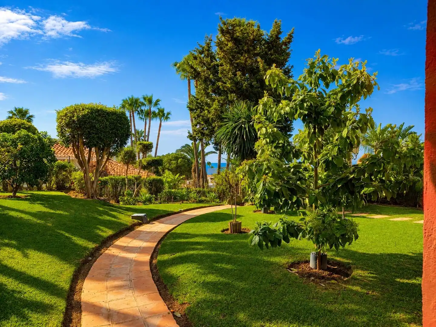 Jardí de Casa o xalet en venda en Benalmádena amb Aire condicionat, Calefacció i Jardí privat