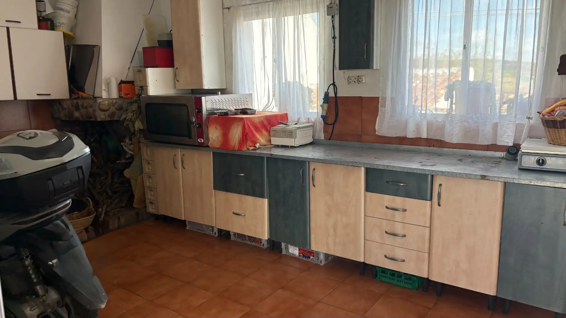 Cocina de Casa adosada en venta en Cañete la Real con Aire acondicionado, Calefacción y Amueblado