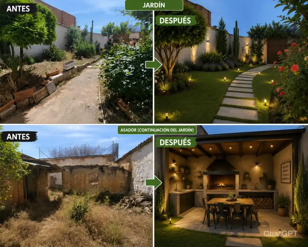 Garden of Country homes for sale in Malagón  with Heating, Private garden and Furnished