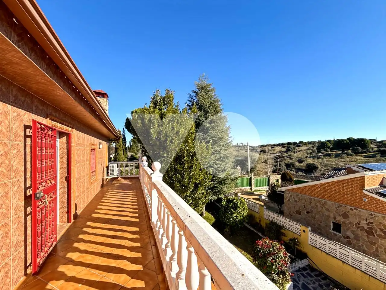 Terraza de Casa o chalet en venta en Ribatejada con Jardín privado, Terraza y Piscina