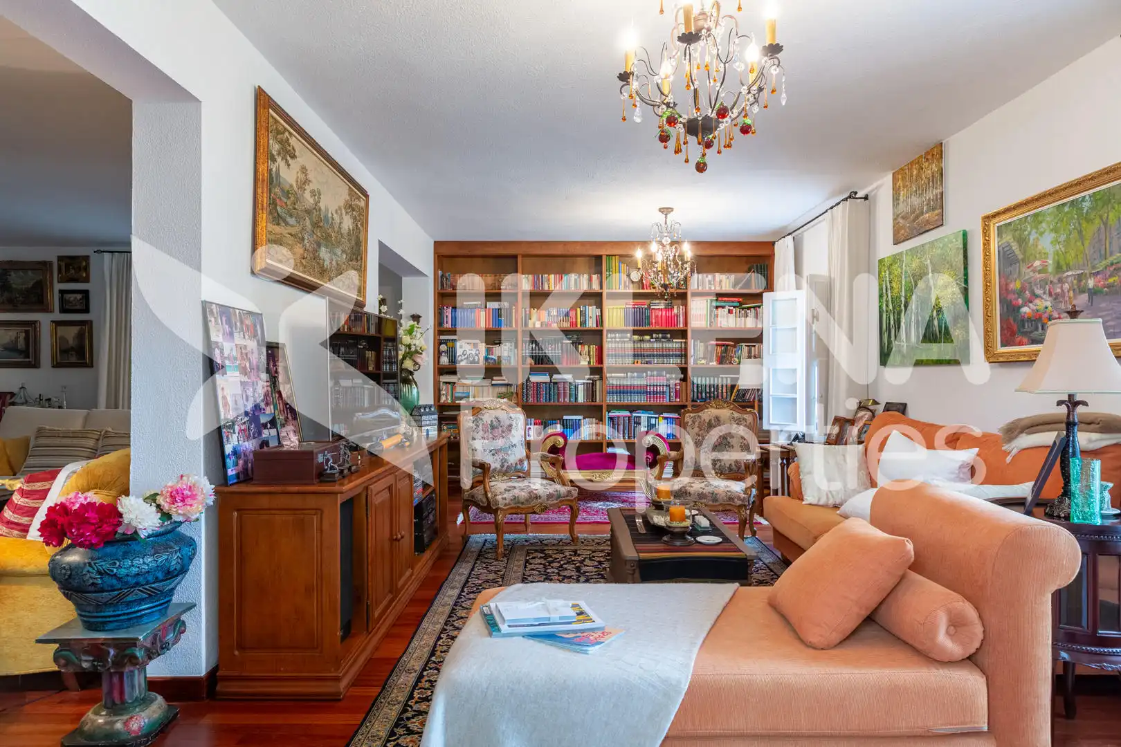 Living room of Houses for sale in Roquetas de Mar  with Air Conditioner, Private garden and Terrace