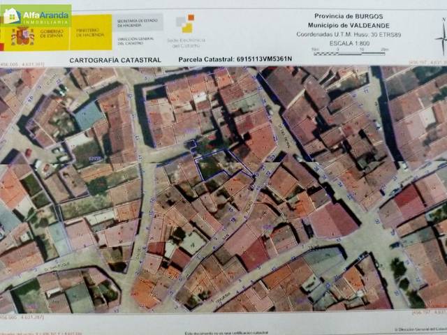 Terreno residencial en Venta en Calle SAN PEDRO, 19 en Valdeande