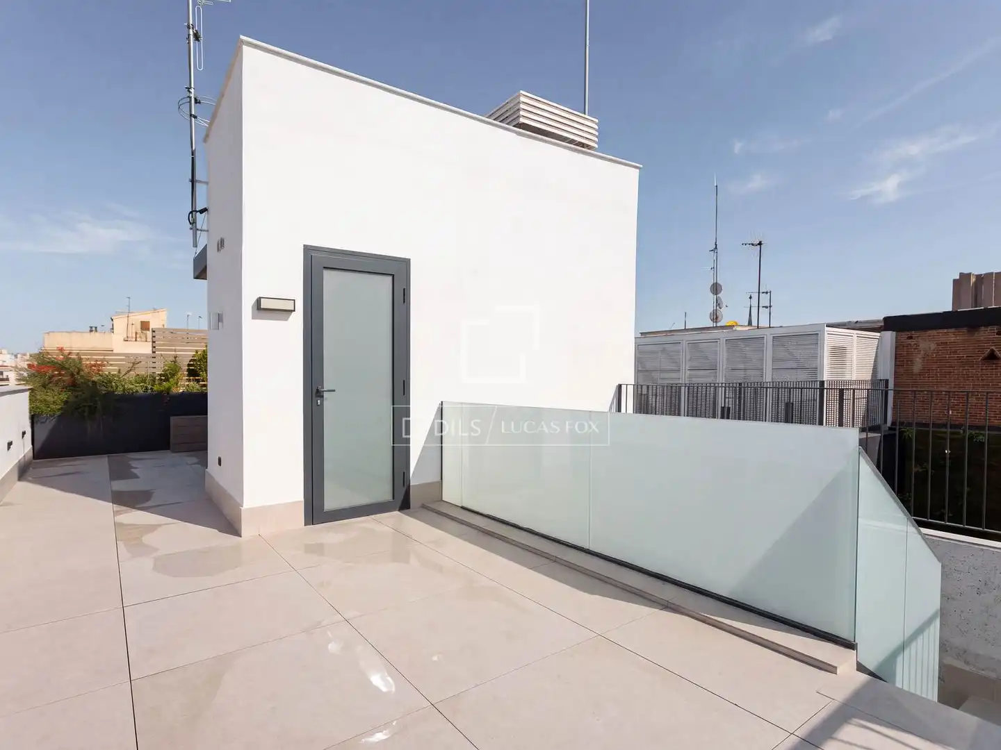 Terraza de Piso de alquiler en Madrid con Aire acondicionado, Terraza y Piscina