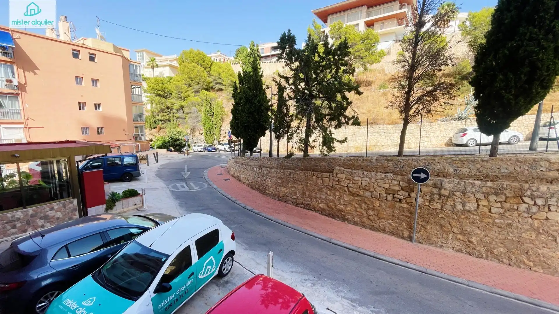 Parking de Apartamento de alquiler en Benidorm con Aire acondicionado, Calefacción y Amueblado