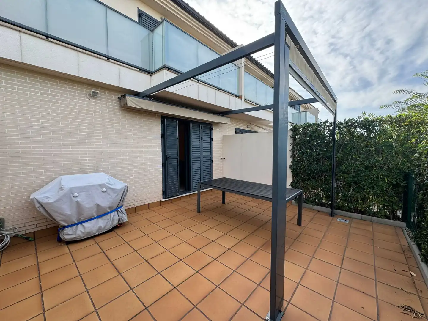 Terraza de Casa adosada en venta en San Jorge / Sant Jordi con Aire acondicionado, Parquet y Terraza