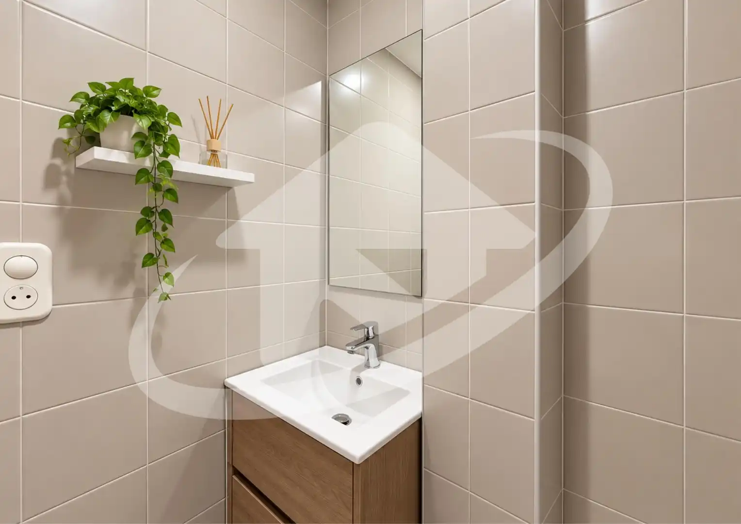 Bathroom of Flat for sale in Sabadell  with Heating and Balcony