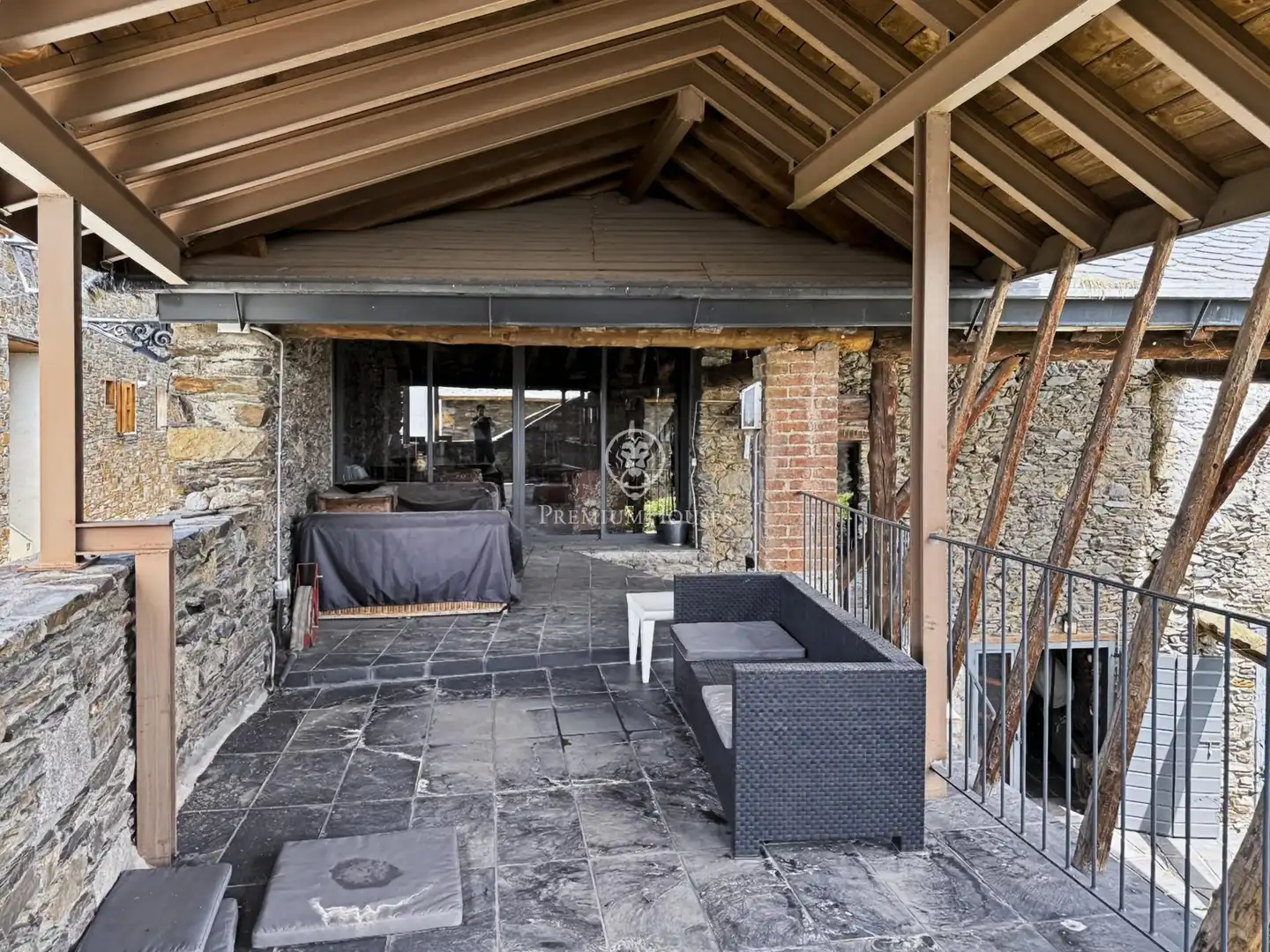 Terraza de Finca rústica en venta en Guils de Cerdanya con Calefacción, Jardín privado y Trastero