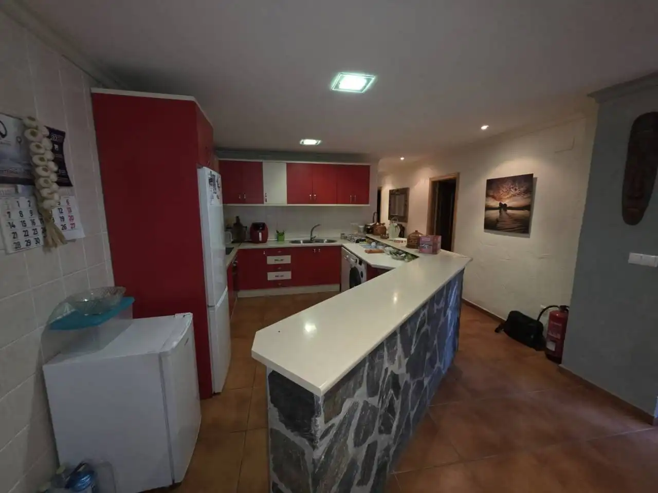 Cuina de Casa o xalet en venda en Masegoso amb Aire condicionat i Terrassa