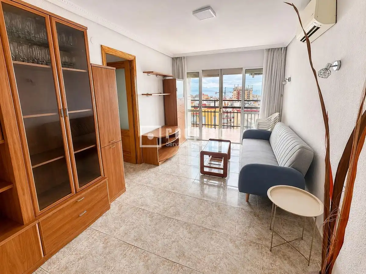 Schlafzimmer von Wohnung zur Miete in Torremolinos mit Klimaanlage, Terrasse und Möbliert