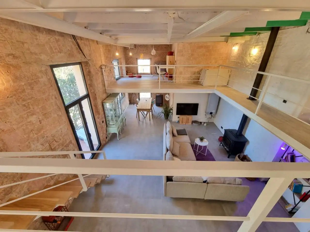 Sala de estar de Dúplex de alquiler en Sarrià - Sant Gervasi