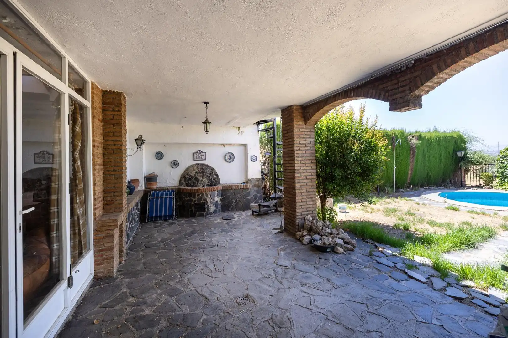 Terraza de Casa adosada en venta en Granada con Calefacción, Jardín privado y Terraza