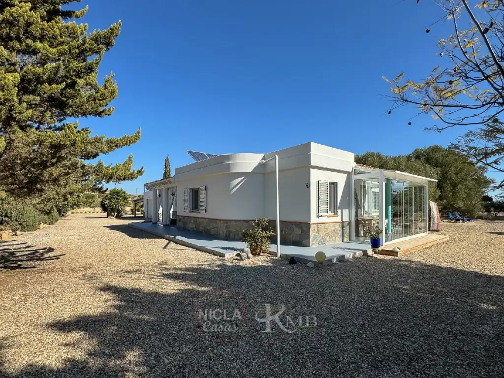 Vista exterior de Casa o chalet en venta en Vera con Aire acondicionado, Jardín privado y Terraza