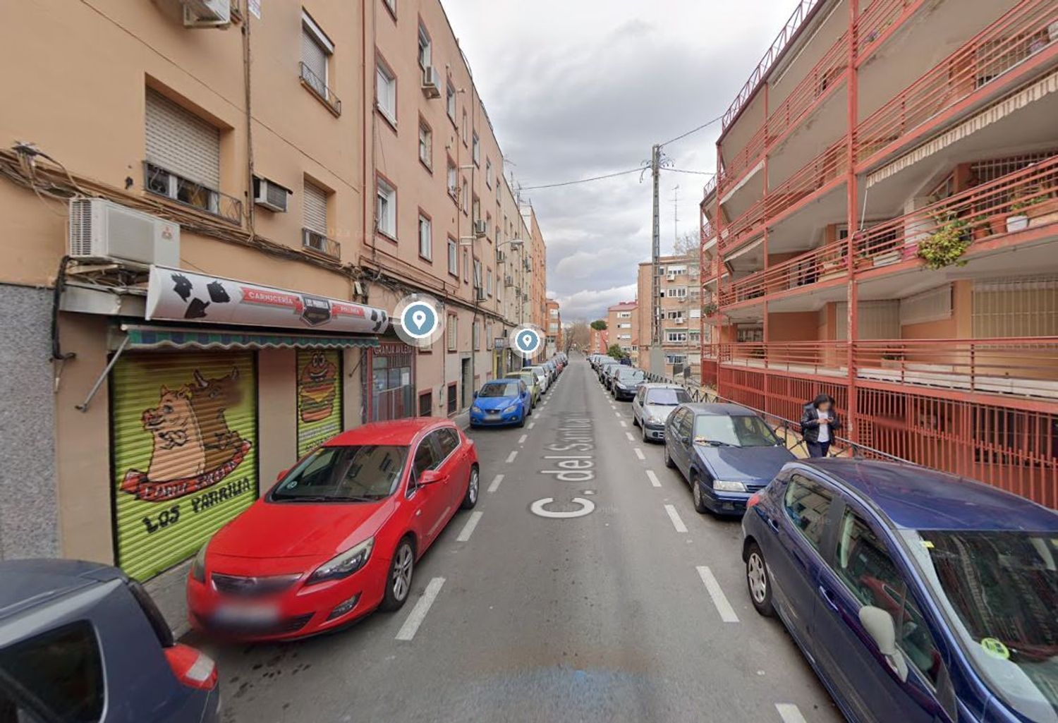 Vista exterior de Piso en venta en  Madrid Capital