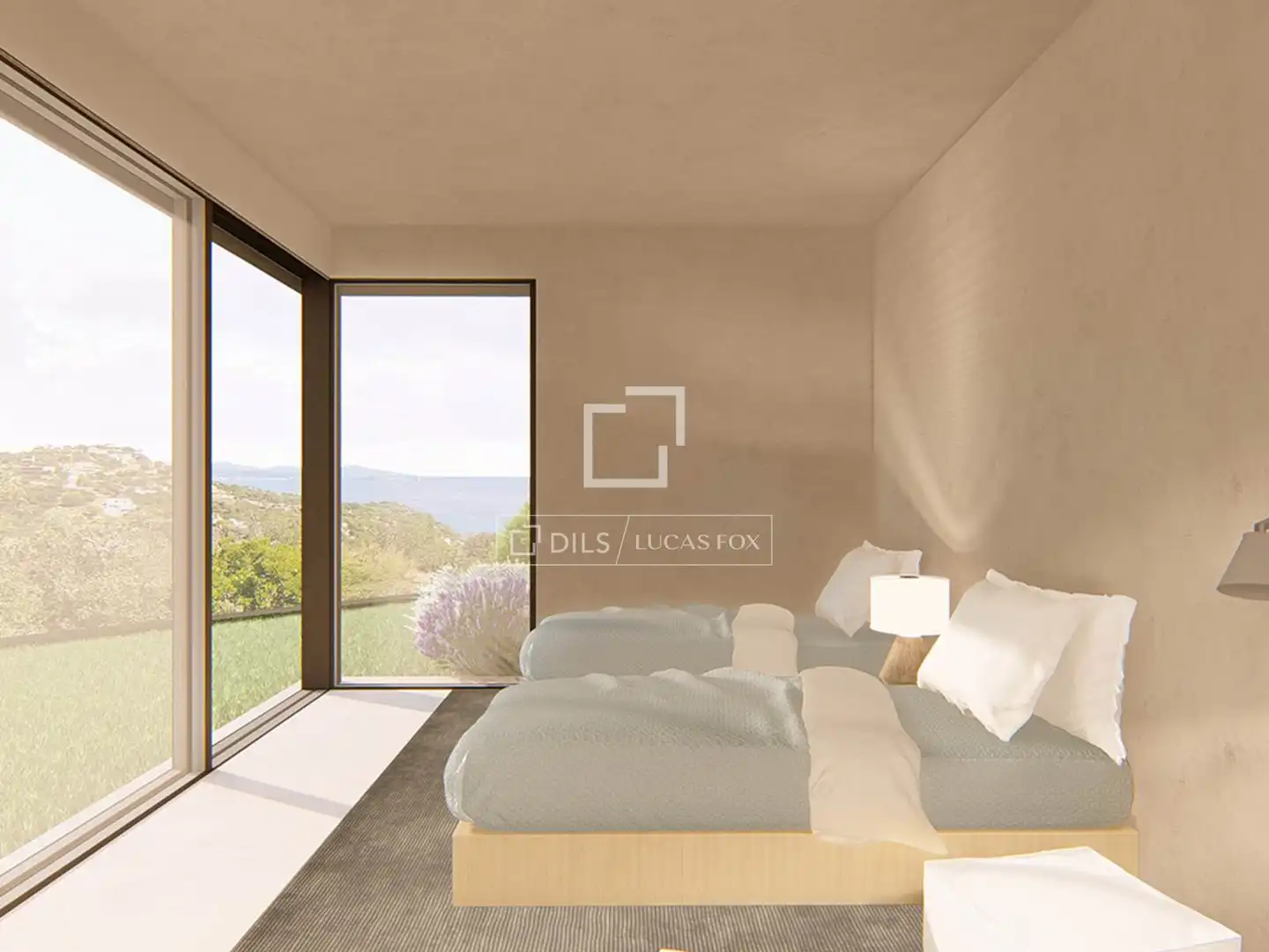 Bedroom of Houses for sale in Begur  with Air Conditioner, Heating and Private garden