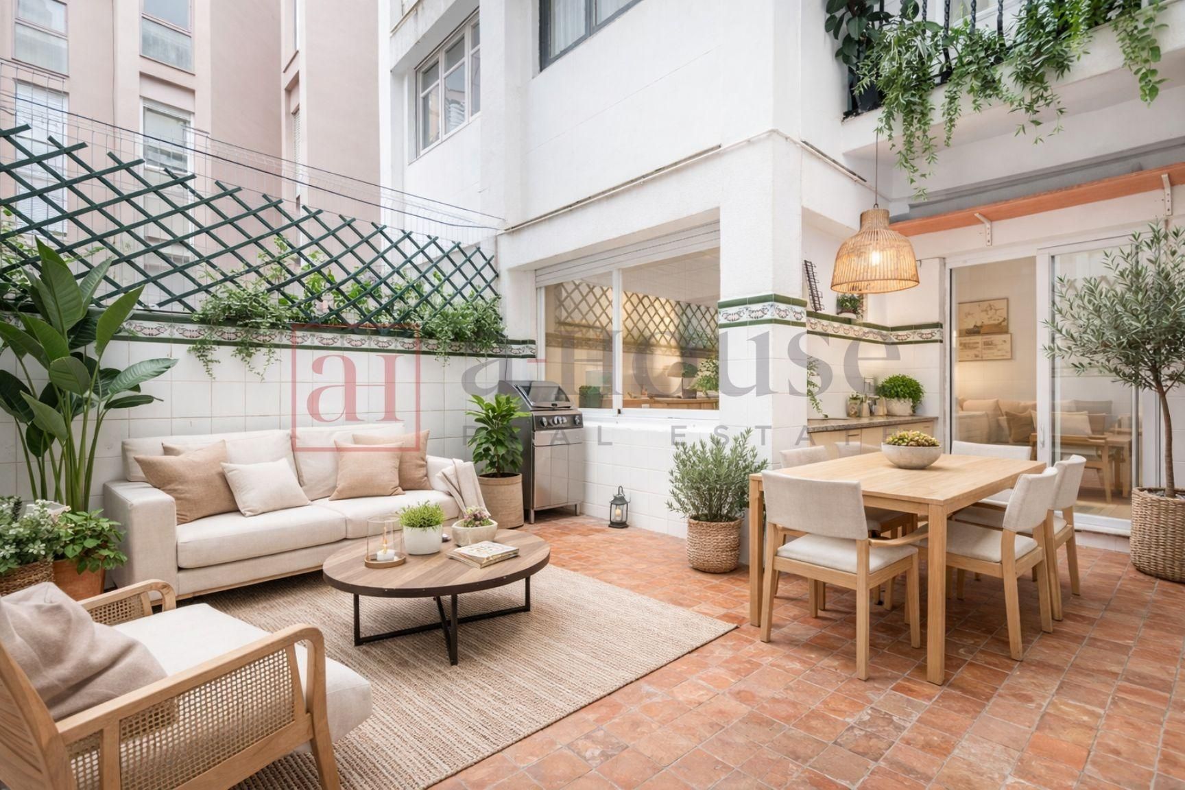 Terrace of Flat for sale in  Barcelona Capital  with Heating and Terrace