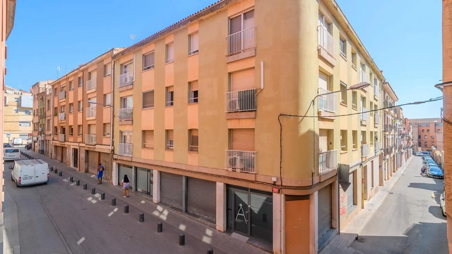 Vista exterior de Pis en venda en Manresa