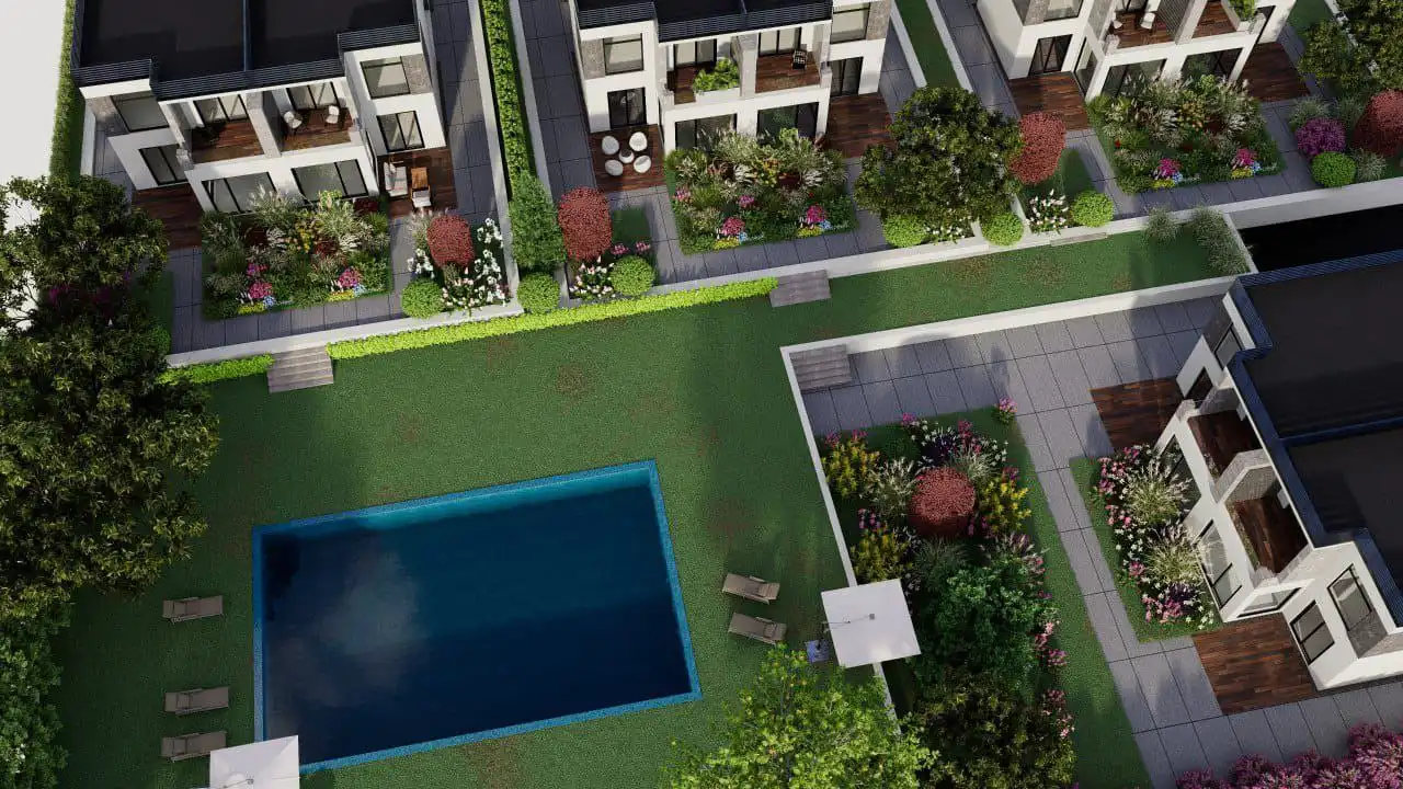Swimming pool of Detached homes for sale in Lloret de Mar  with Air Conditioner, Private garden and Parquet flooring