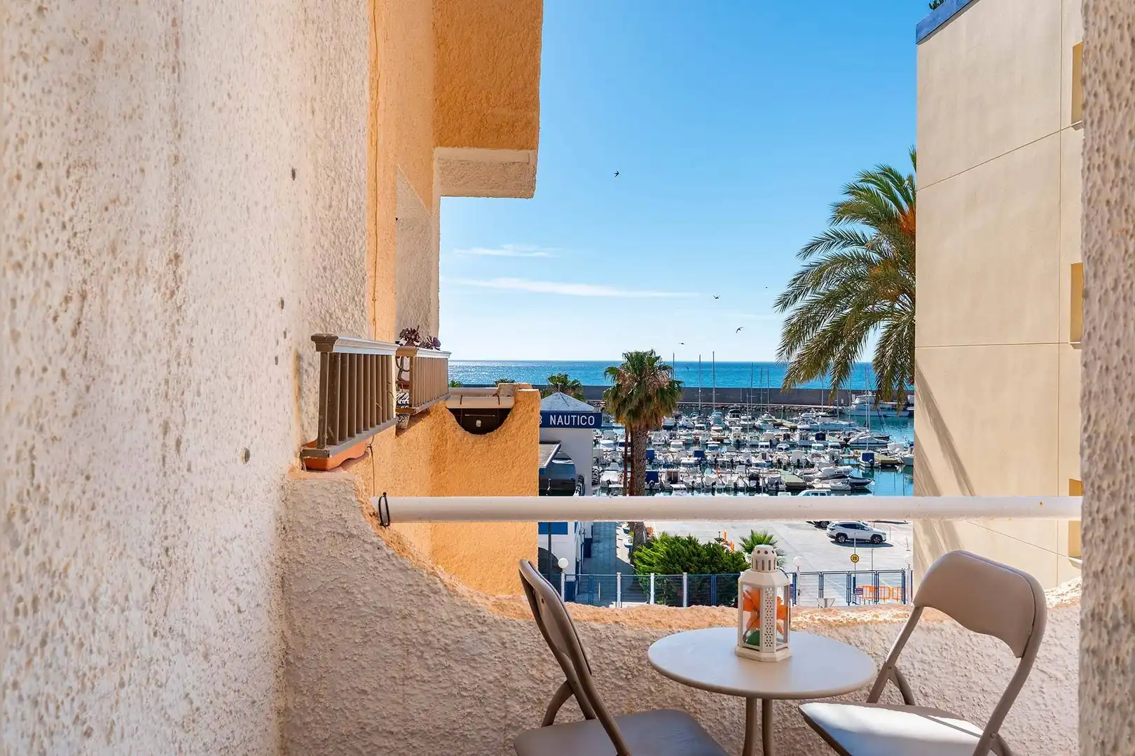 Balcony of Flat for sale in Roquetas de Mar  with Air Conditioner, Terrace and Furnished