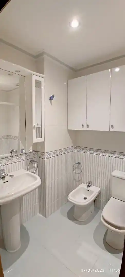 Bany de Apartament de lloguer en Sanxenxo pueblo
