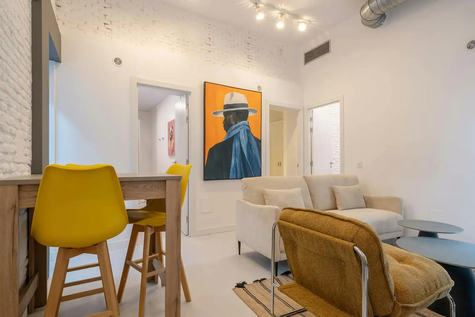 Sala de estar de Piso de alquiler en Centro