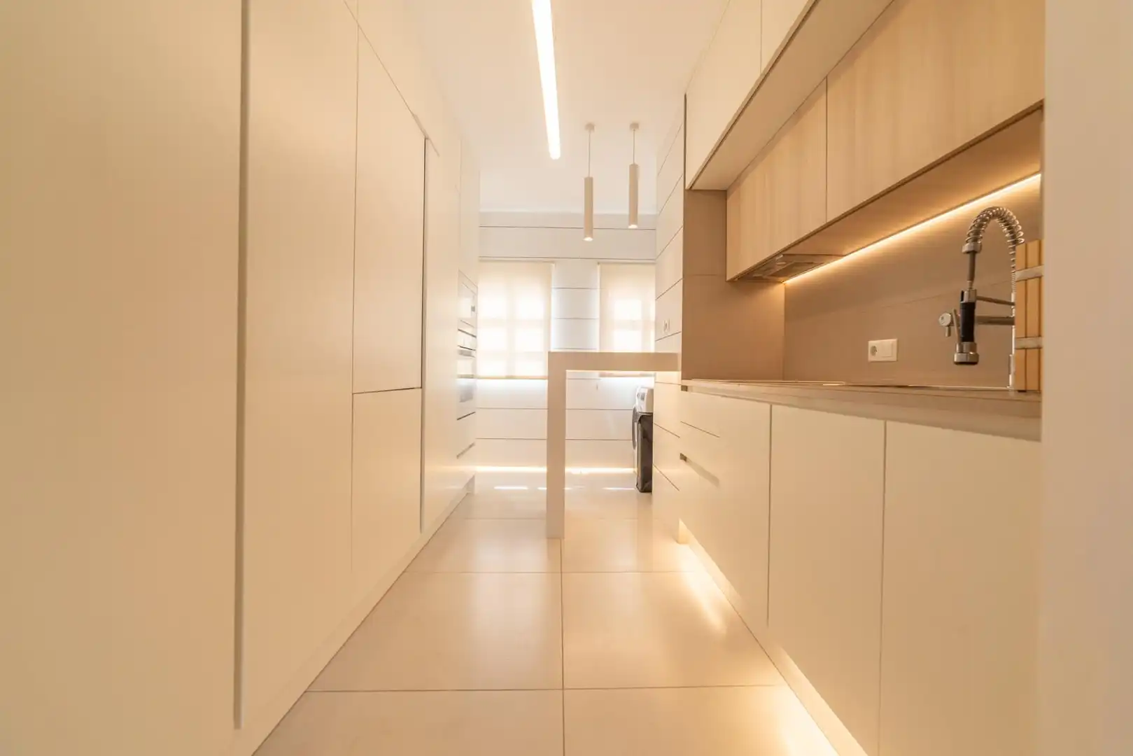Küche von Wohnung zum Verkauf in San Javier mit Klimaanlage, Terrasse und Abstellraum