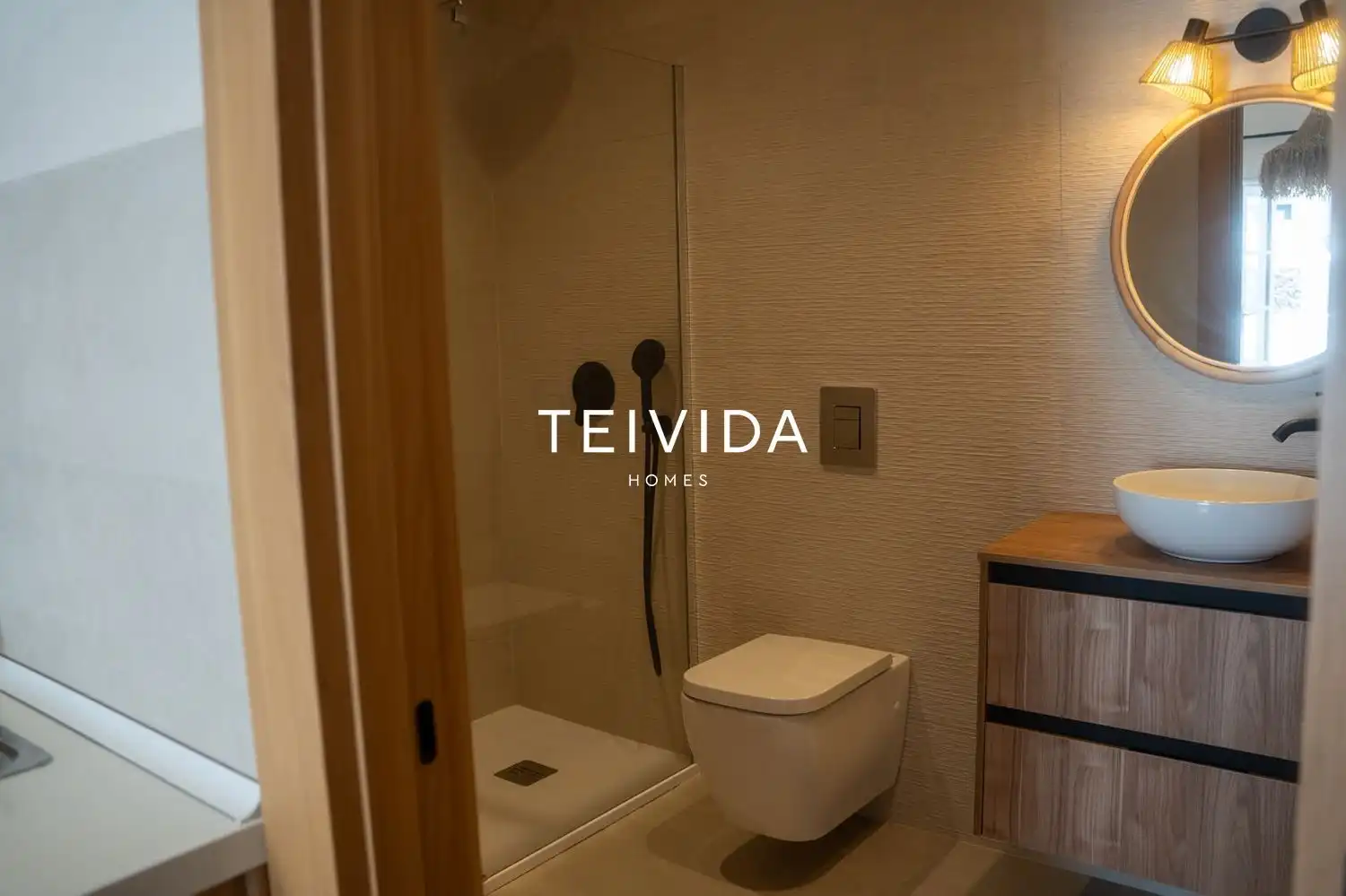 Bathroom of Flat for rent in Adeje  with Terrace, Swimming Pool and Furnished
