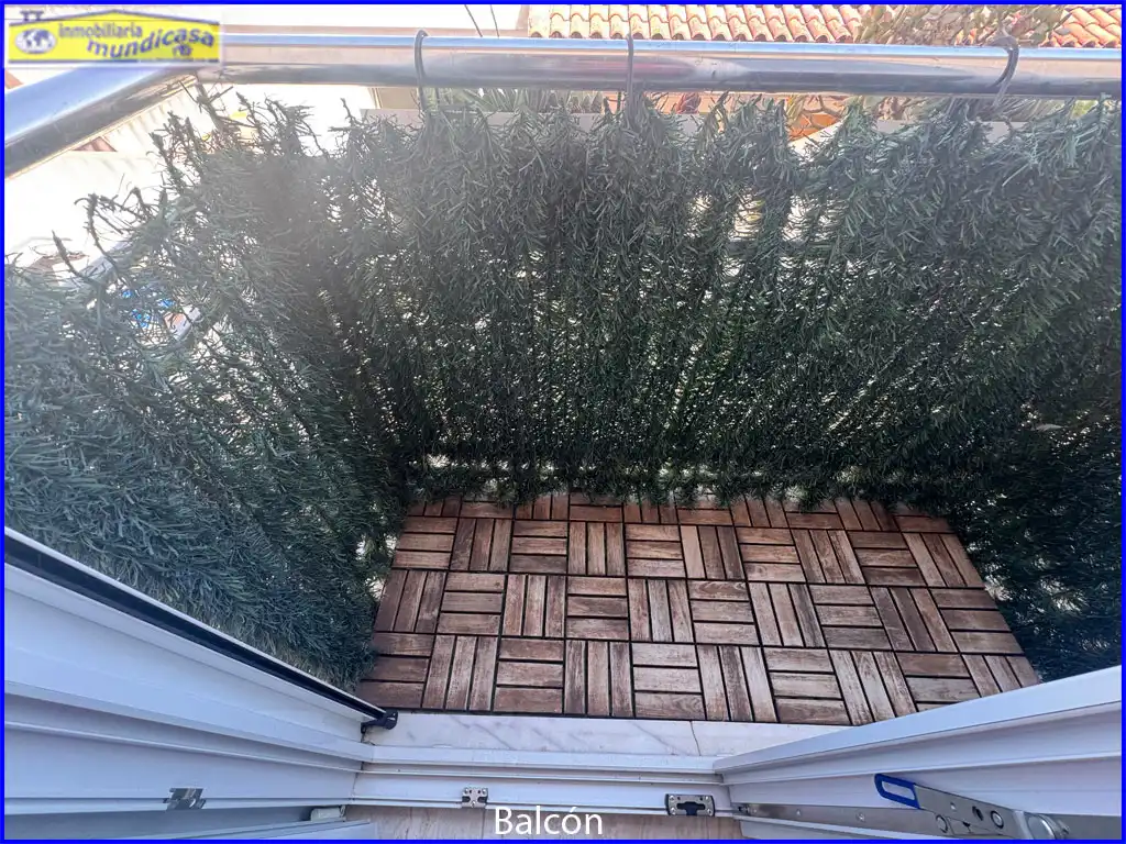 Terrasse von Wohnung zum Verkauf in Santomera mit Klimaanlage, Abstellraum und Möbliert