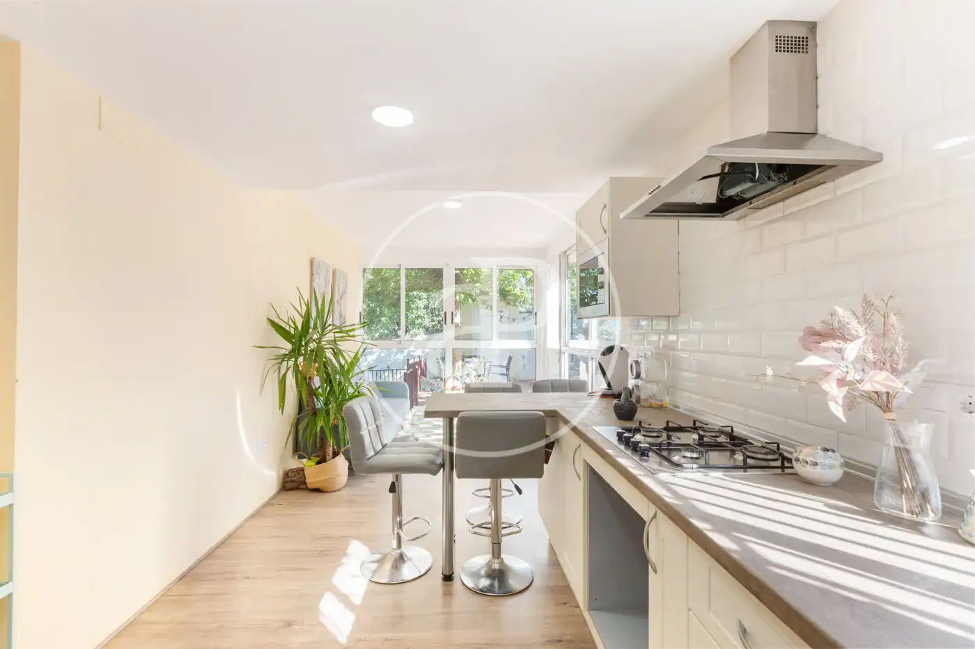 Kitchen of Houses for sale in Chiva  with Air Conditioner, Heating and Private garden