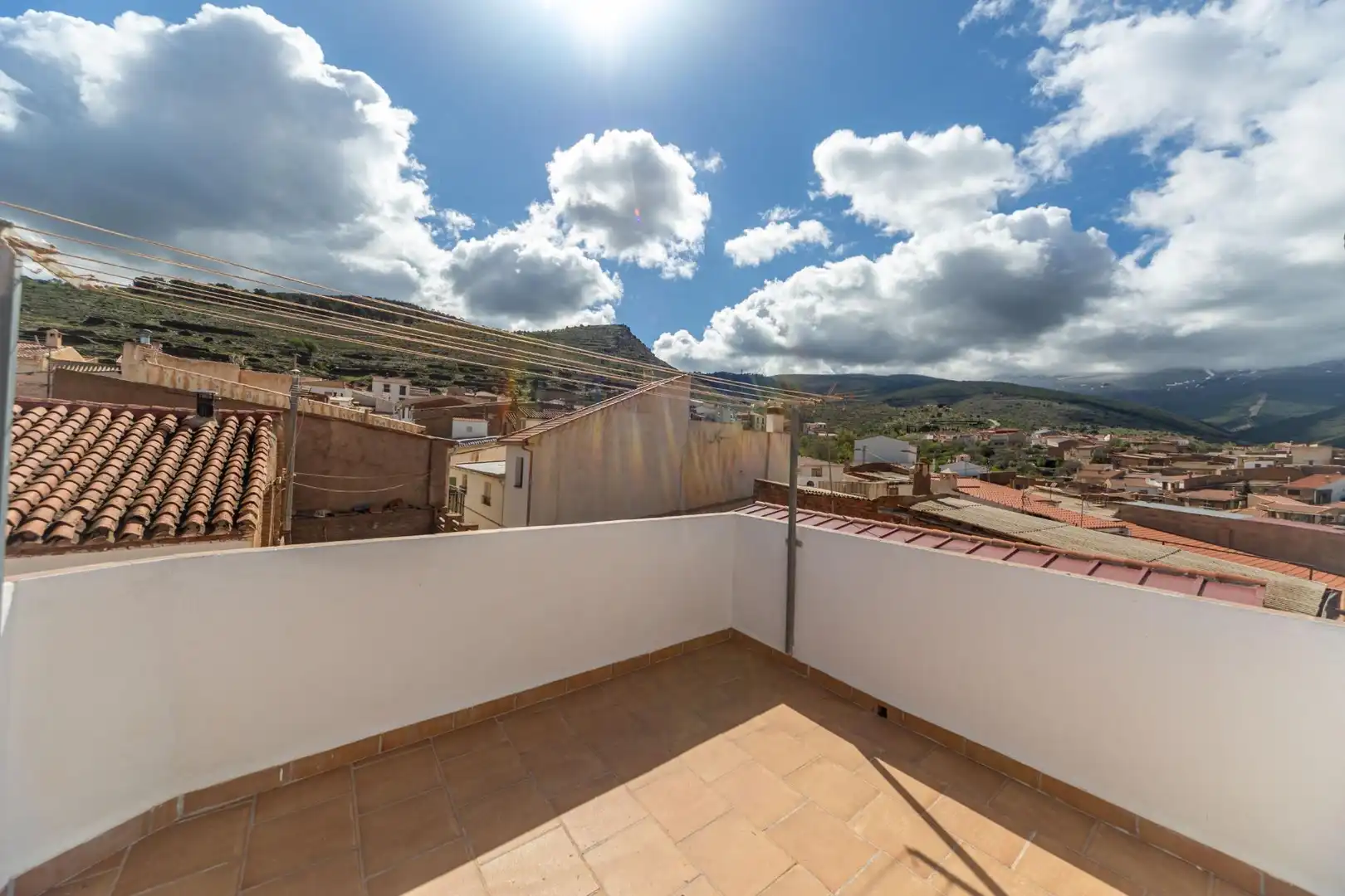 Terrassa de Casa adosada en venda en Aldeire