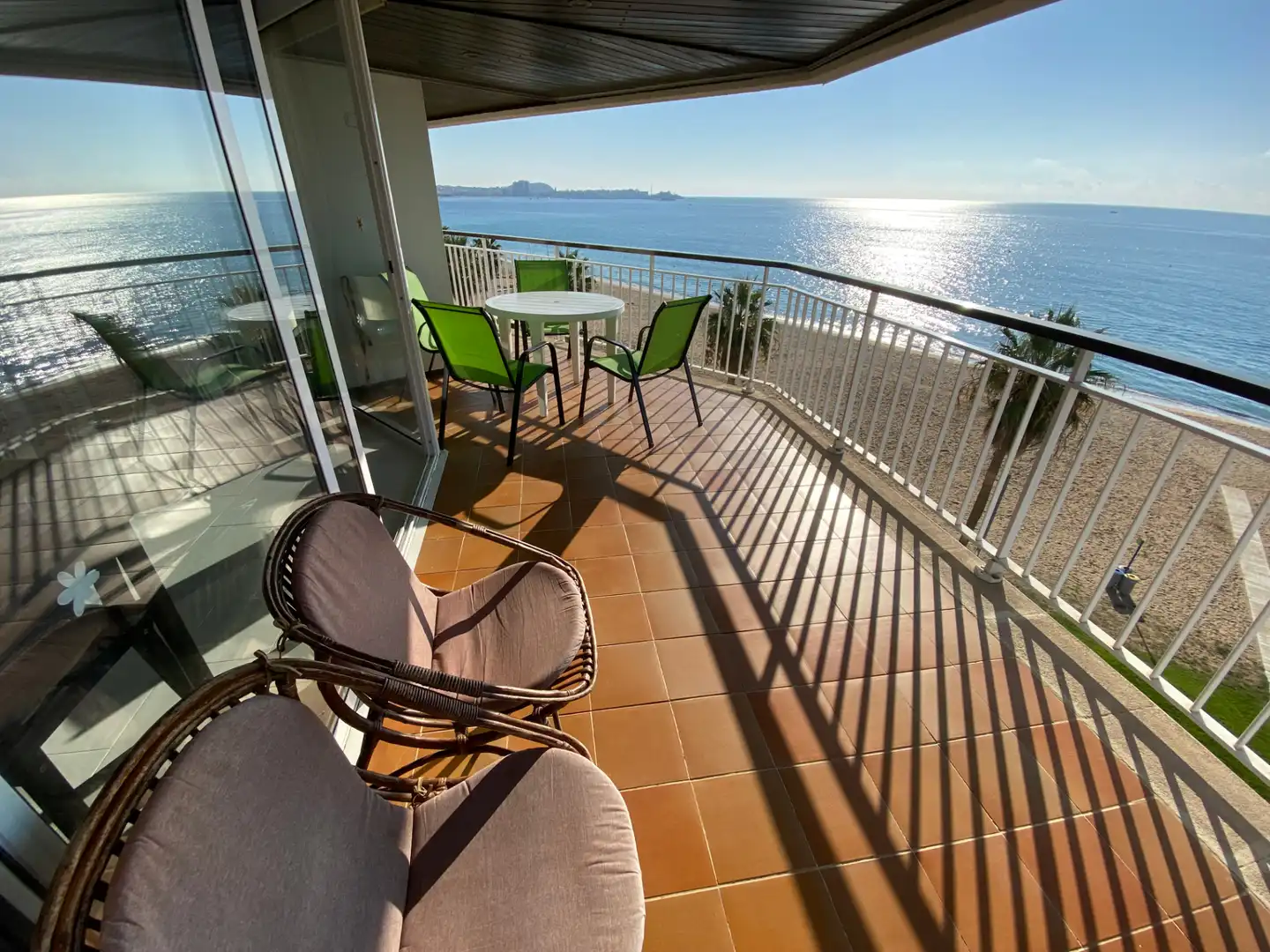 Terraza de Apartamento en venta en Calonge i Sant Antoni con Terraza, Amueblado y Horno