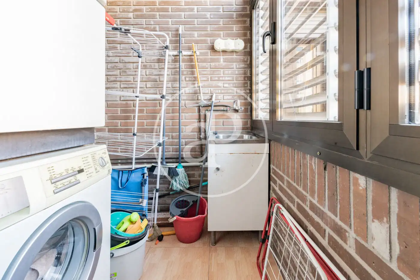 Balcony of Flat for sale in Madrid  with Heating, Terrace and Storage room