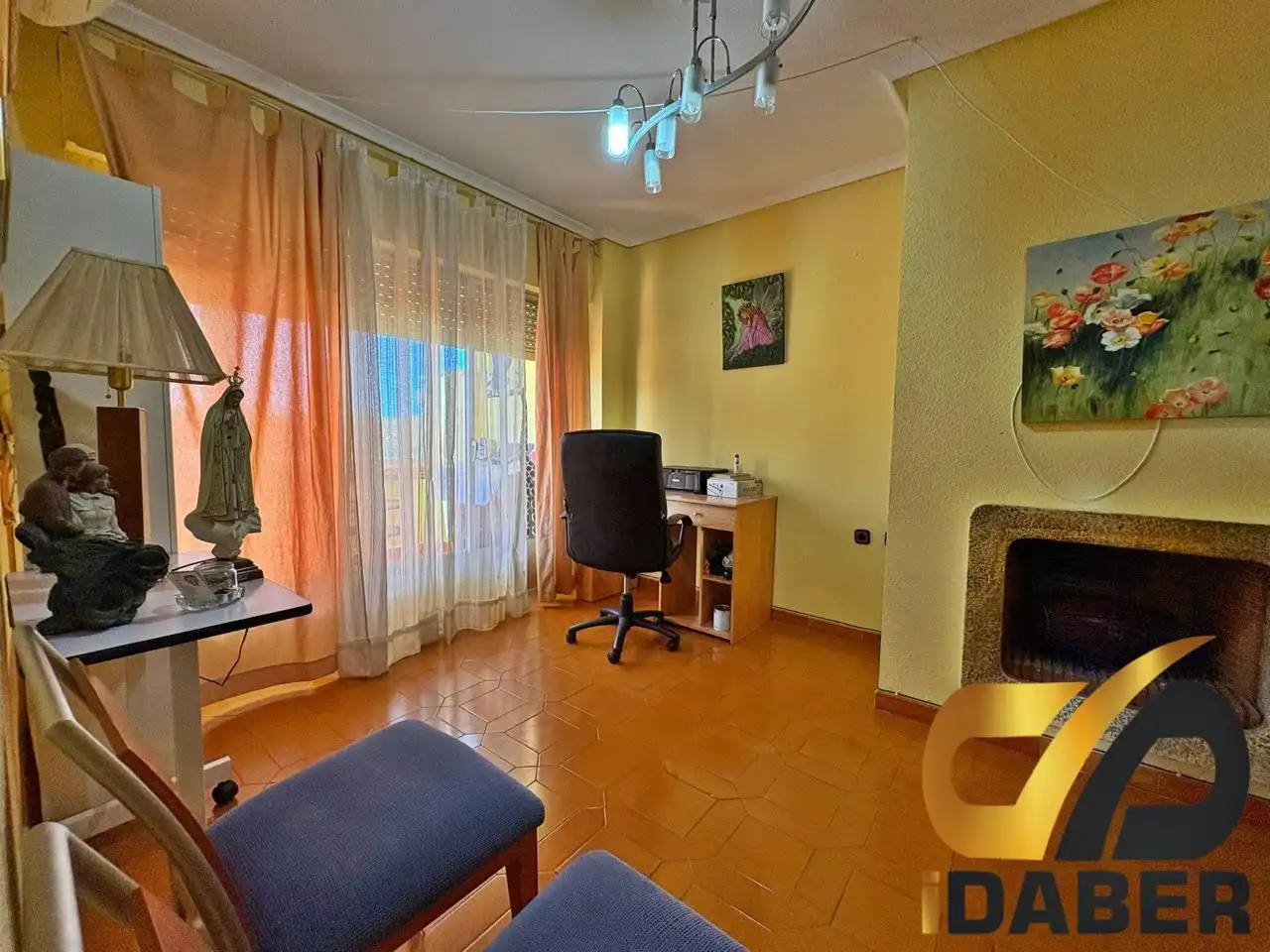 Sala de estar de Piso en venta en Herencia con Aire acondicionado, Calefacción y Terraza