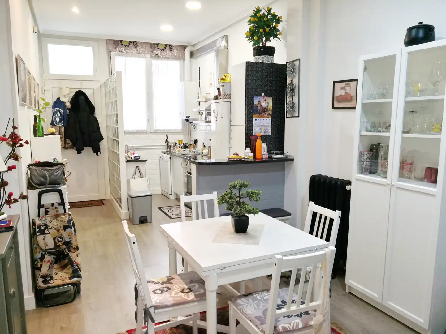 Kitchen of Flat for sale in Madrid  with Heating