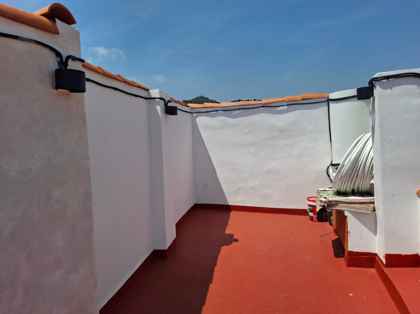 Terrace of Country homes for sale in Oliva  with Heating, Terrace and Swimming Pool