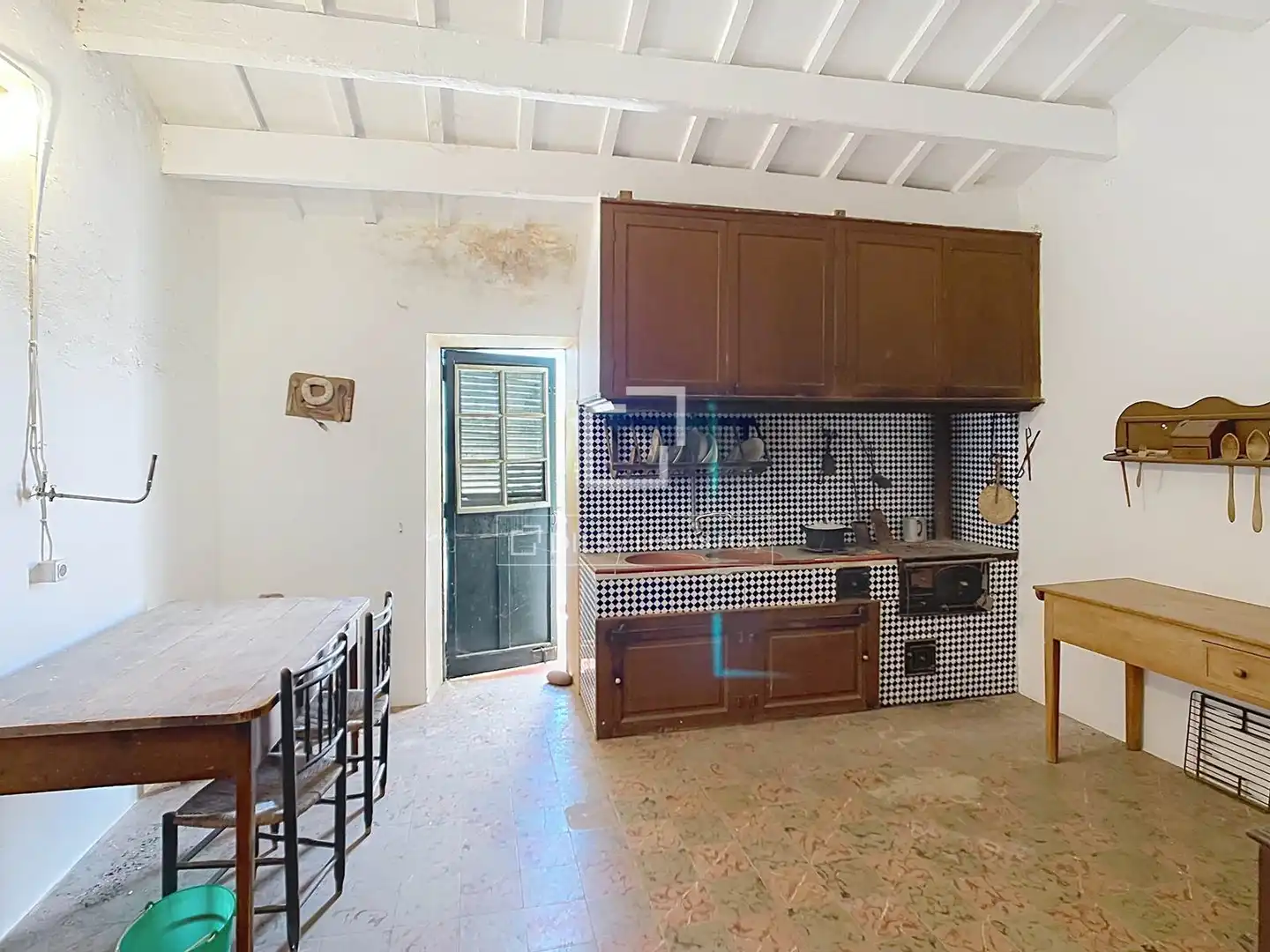 Cuina de Finca rústica en venda en Ciutadella de Menorca amb Jardí privat i Traster