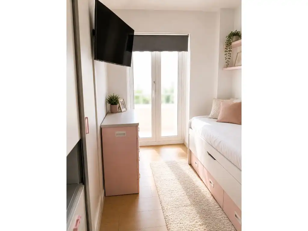 Habitación de Casa adosada en venta en Jávea / Xàbia con Aire acondicionado, Jardín privado y Terraza